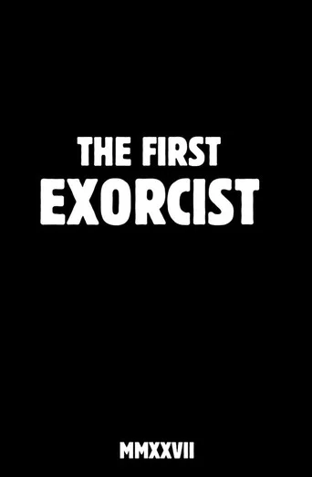 The First Exorcist poster