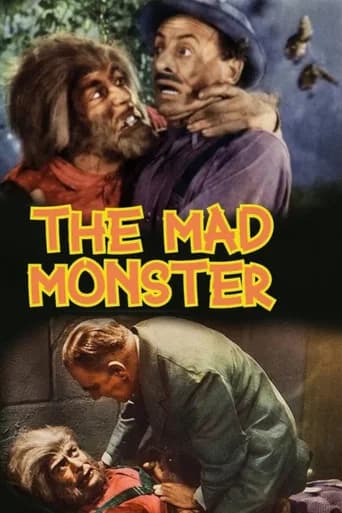 The Mad Monster poster